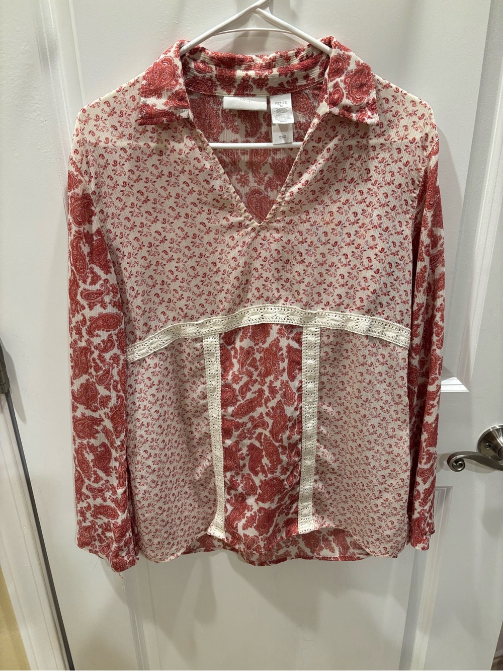 Liz Claiborne Boho Style Shirt